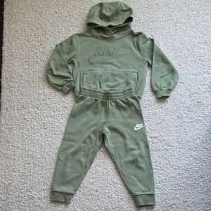 Nike Kids Sage Green Tracksuit